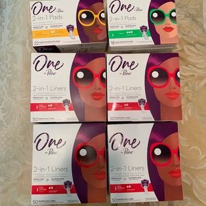 One by Poise Pads & Liners